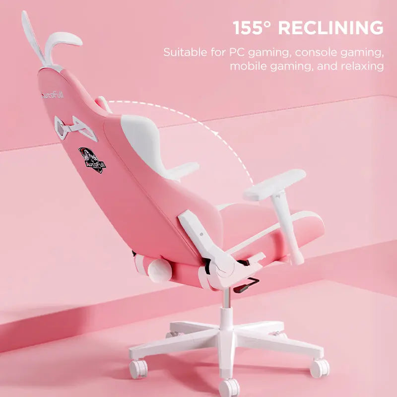 AutoFull C2 Pink Bunny Gaming Chair