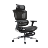 iCraft ErgoCraft Max Ergonomic Gaming Chair With 4D Armrest & Advanced Lumbar support (Black)