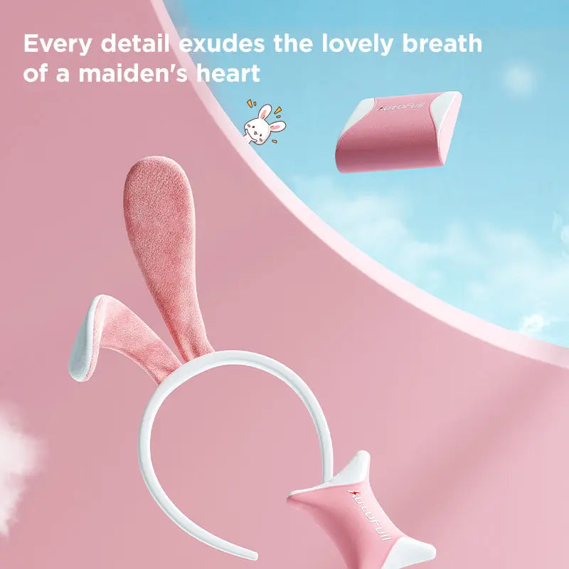 AutoFull C2 Pink Bunny Gaming Chair