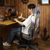 AutoFull C3 Gaming Chair One Piece Edition (black and purple)