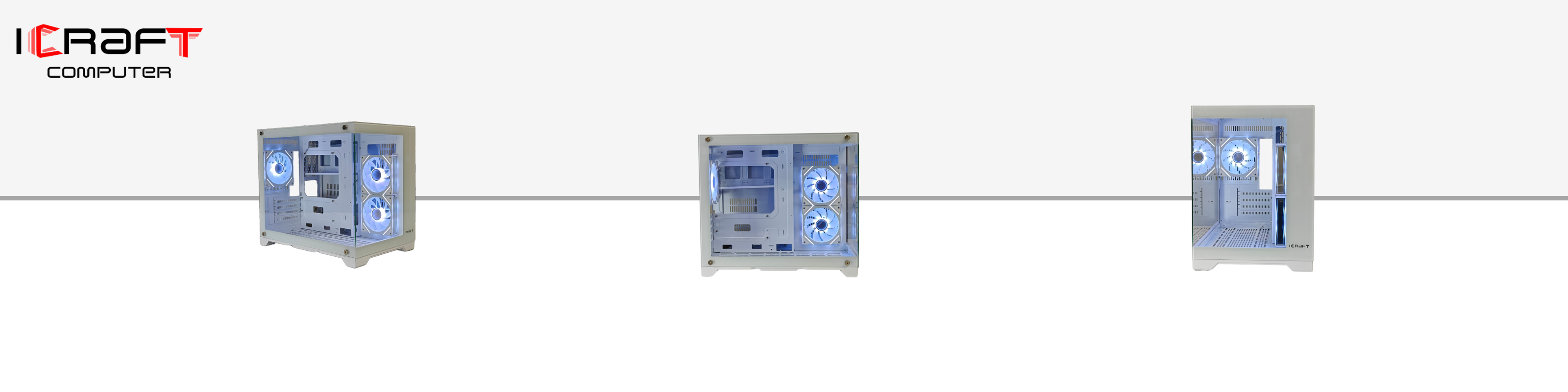 ICraft Villa Panoramic Micro-ATX Gaming Case - Detail Image