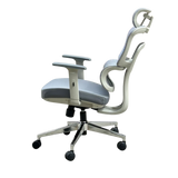 iCraft ErgoCraft Basic Ergonomic Gaming Chair With 2D Headrest & Lumbar support (Grey)